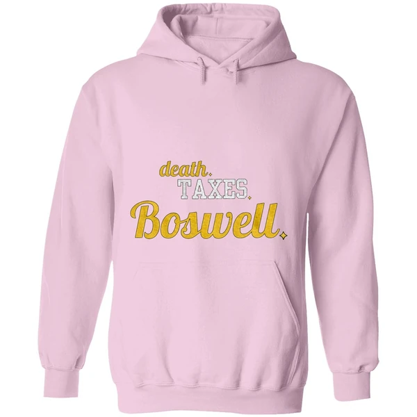 Boswell Guaran Pittsburgh Football Death Taxes Boswell Hoodie - Image 5