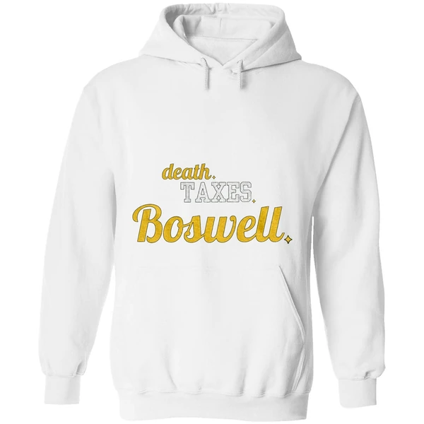 Boswell Guaran Pittsburgh Football Death Taxes Boswell Hoodie - Image 8