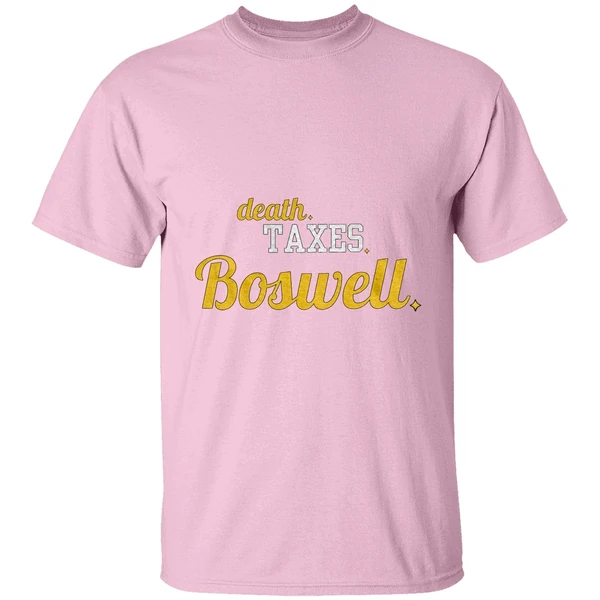 Boswell Guaran Pittsburgh Football Death Taxes Boswell Shirt - Image 2