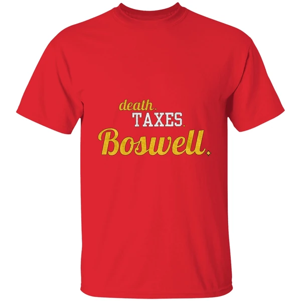 Boswell Guaran Pittsburgh Football Death Taxes Boswell Shirt - Image 6
