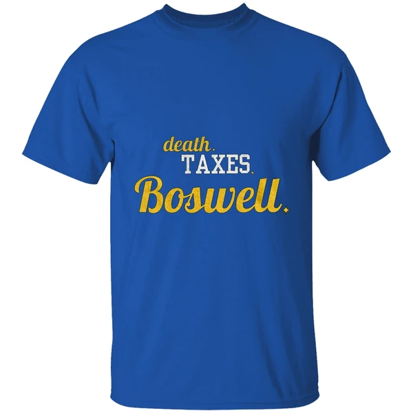 Boswell Guaran Pittsburgh Football Death Taxes Boswell Shirt - Image 7