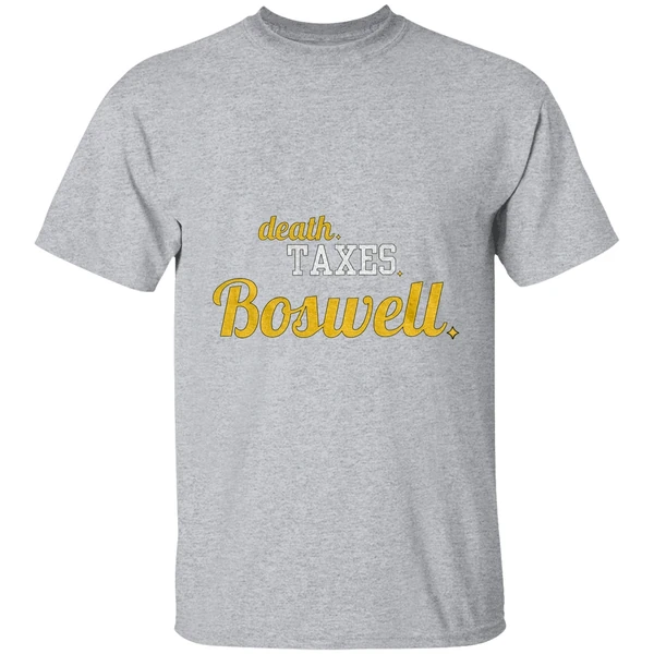 Boswell Guaran Pittsburgh Football Death Taxes Boswell Shirt - Image 8