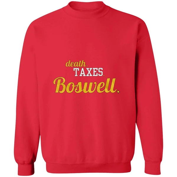 Boswell Guaran Pittsburgh Football Death Taxes Boswell Sweatshirt - Image 6