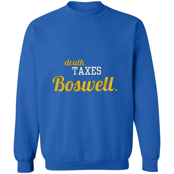 Boswell Guaran Pittsburgh Football Death Taxes Boswell Sweatshirt - Image 8