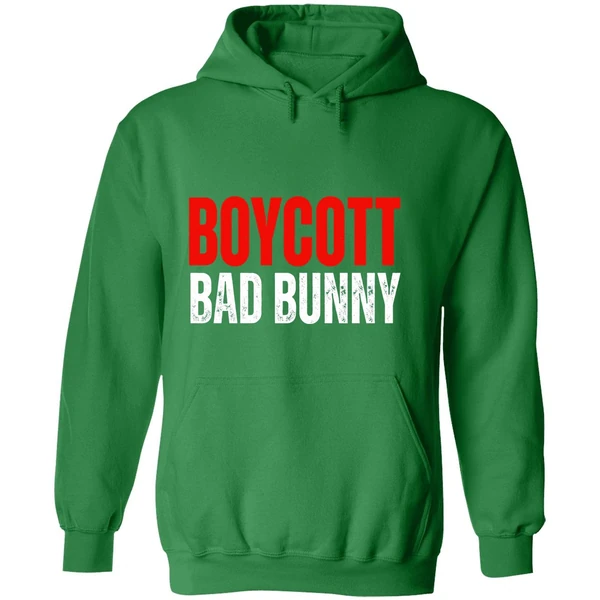 Boycott Bad Bunny Hoodie - Image 2