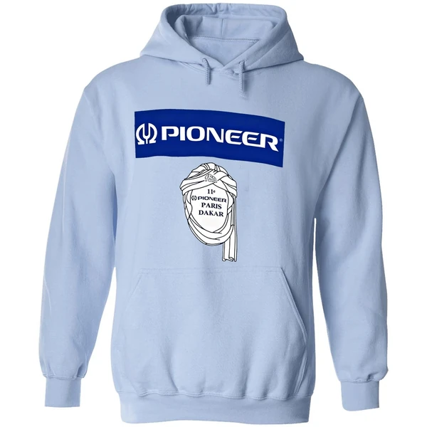 Brad Pitt Wearing Pioneer 12 Pioneer Paris Dakar Hoodie - Image 4