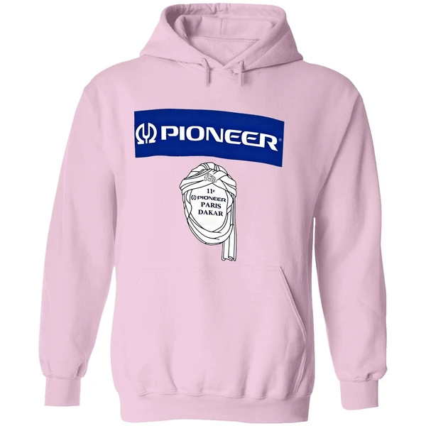 Brad Pitt Wearing Pioneer 12 Pioneer Paris Dakar Hoodie - Image 5