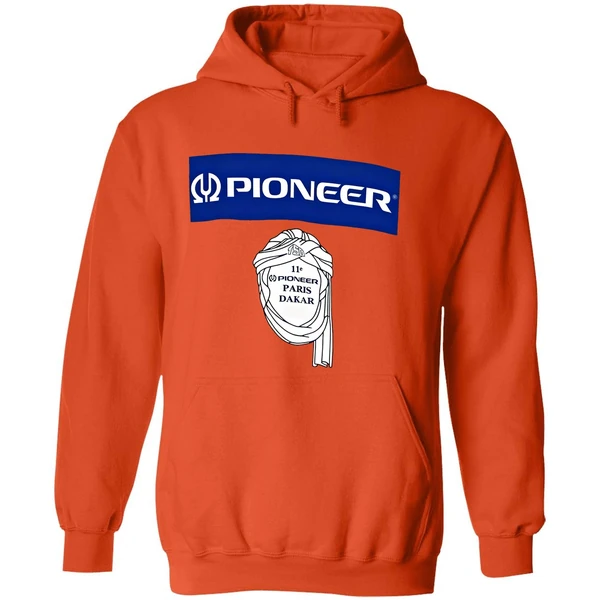 Brad Pitt Wearing Pioneer 12 Pioneer Paris Dakar Hoodie - Image 6