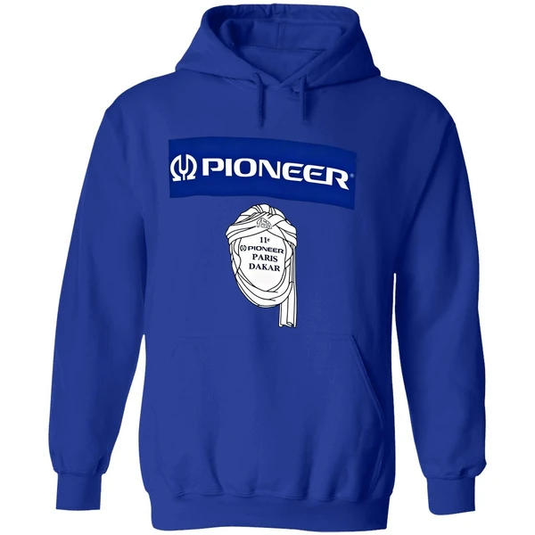 Brad Pitt Wearing Pioneer 12 Pioneer Paris Dakar Hoodie - Image 7