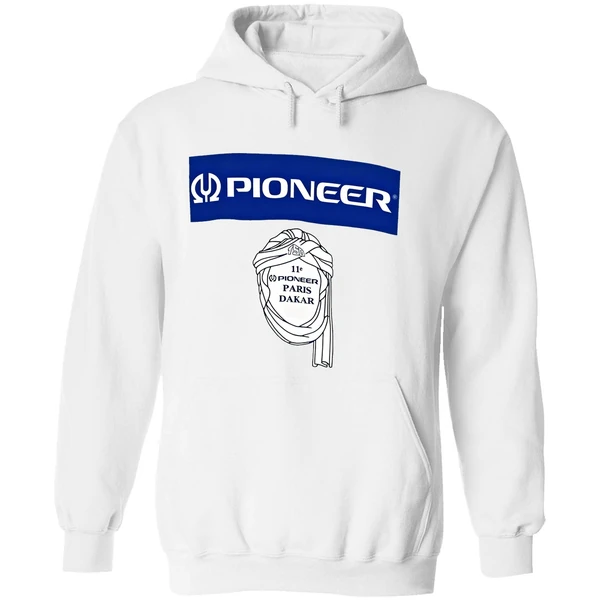 Brad Pitt Wearing Pioneer 12 Pioneer Paris Dakar Hoodie - Image 8