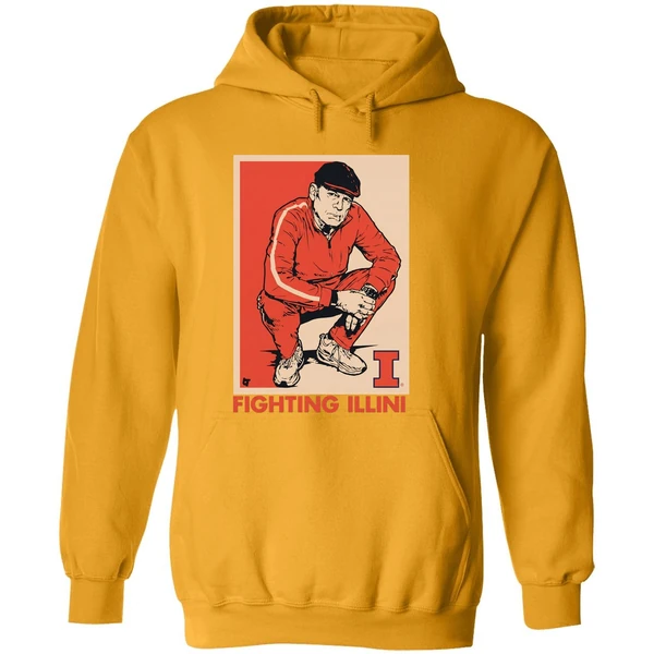 Brad Underwood Coach Illinois Fighting Illini Basketball Hoodie