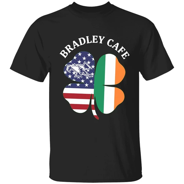 Bradley Cafe Providence Ri Est 1937 Flag Shirt