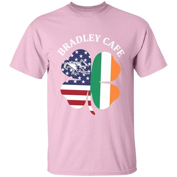 Bradley Cafe Providence Ri Est 1937 Flag Shirt - Image 3