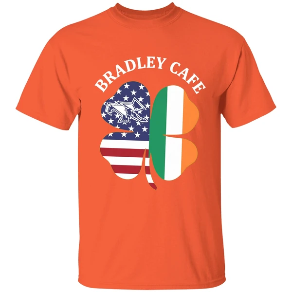 bradley cafe providence ri est 1937 flag shirt orange