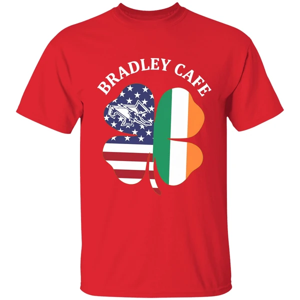 Bradley Cafe Providence Ri Est 1937 Flag Shirt - Image 7