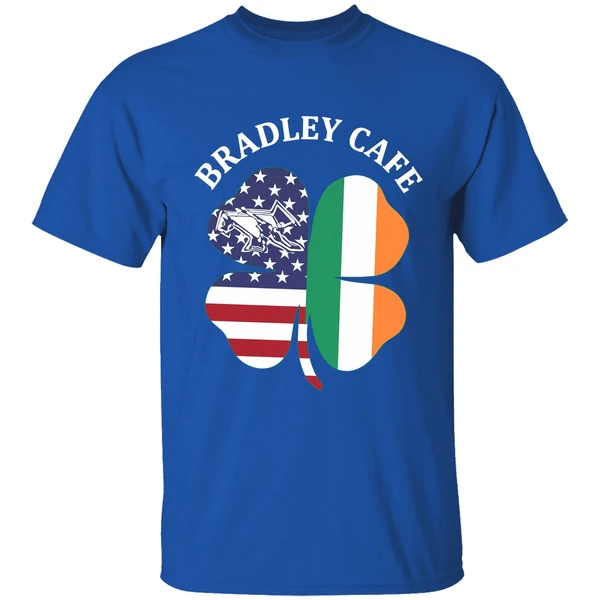 Bradley Cafe Providence Ri Est 1937 Flag Shirt - Image 8