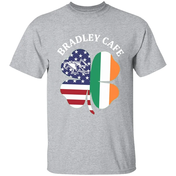 Bradley Cafe Providence Ri Est 1937 Flag Shirt - Image 9