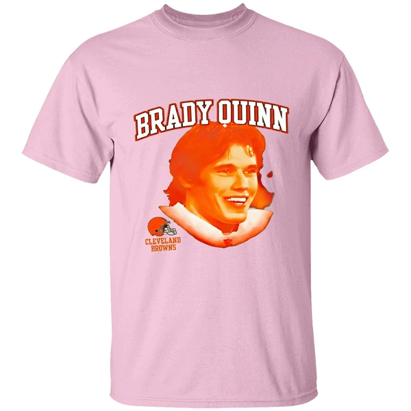 Brady Quinn Cleveland Browns Portrait Shirt - Image 2