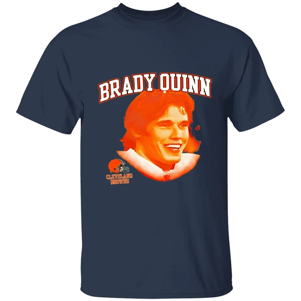 Brady Quinn Cleveland Browns Portrait Shirt - Image 4
