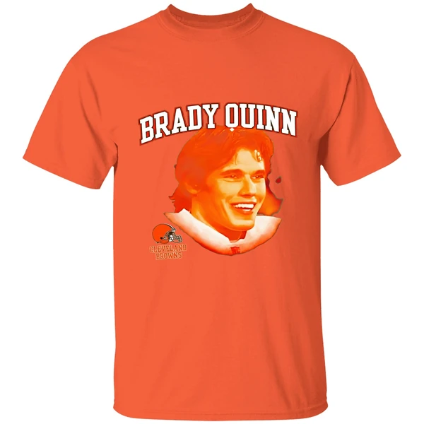 Brady Quinn Cleveland Browns Portrait Shirt - Image 5