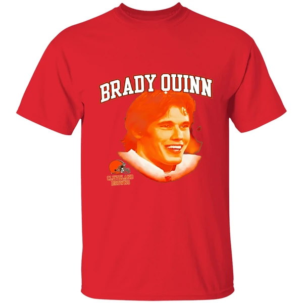 Brady Quinn Cleveland Browns Portrait Shirt - Image 6