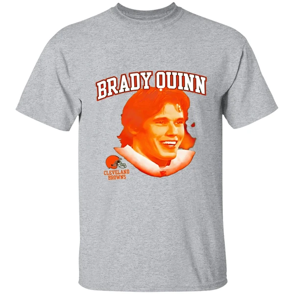 Brady Quinn Cleveland Browns Portrait Shirt