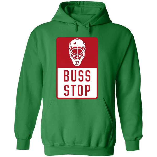 Brandon Bussi Buss Stop Carolina Hurricanes Hockey Hoodie - Image 2