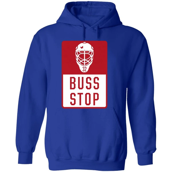 Brandon Bussi Buss Stop Carolina Hurricanes Hockey Hoodie - Image 7