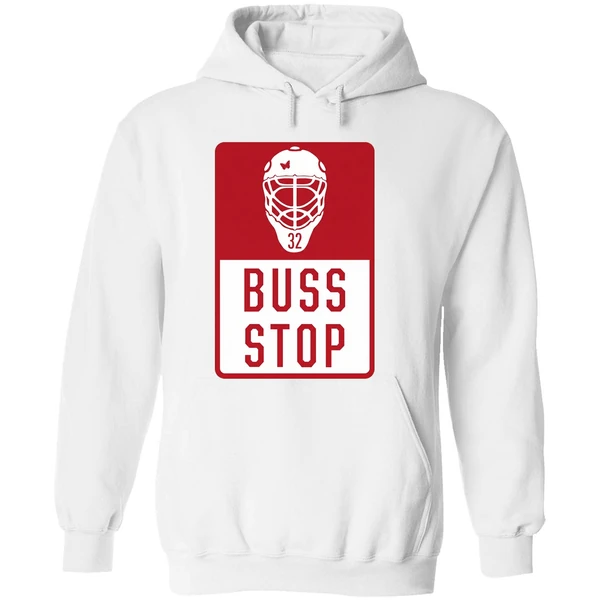 Brandon Bussi Buss Stop Carolina Hurricanes Hockey Hoodie - Image 8