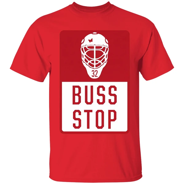 Brandon Bussi Buss Stop Carolina Hurricanes Hockey Shirt - Image 4