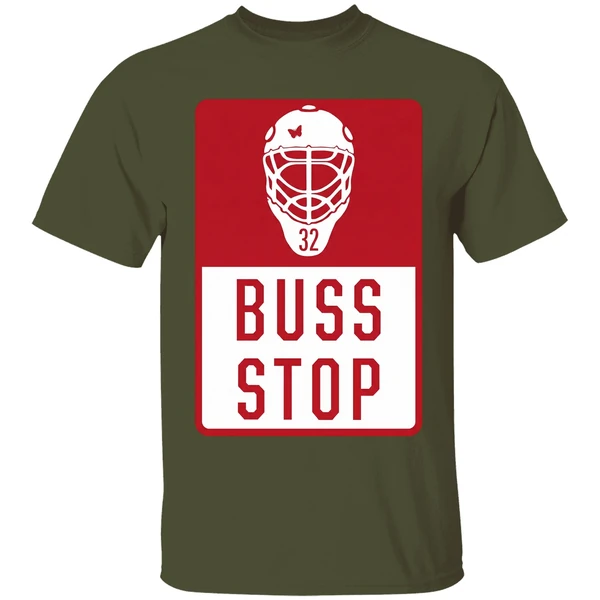 Brandon Bussi Buss Stop Carolina Hurricanes Hockey Shirt - Image 9