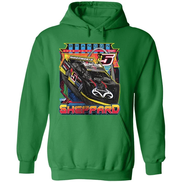 Brandon Sheppard 2025 Dome Dennis G Woodworth Car Racing Hoodie - Image 2