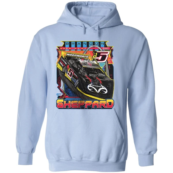 Brandon Sheppard 2025 Dome Dennis G Woodworth Car Racing Hoodie - Image 4