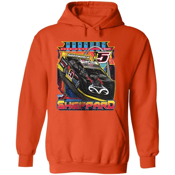 Brandon Sheppard 2025 Dome Dennis G Woodworth Car Racing Hoodie - Image 6