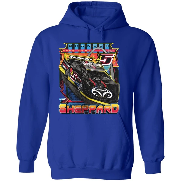 Brandon Sheppard 2025 Dome Dennis G Woodworth Car Racing Hoodie - Image 7