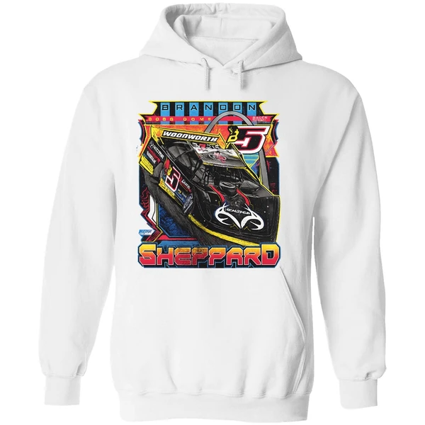 Brandon Sheppard 2025 Dome Dennis G Woodworth Car Racing Hoodie - Image 8
