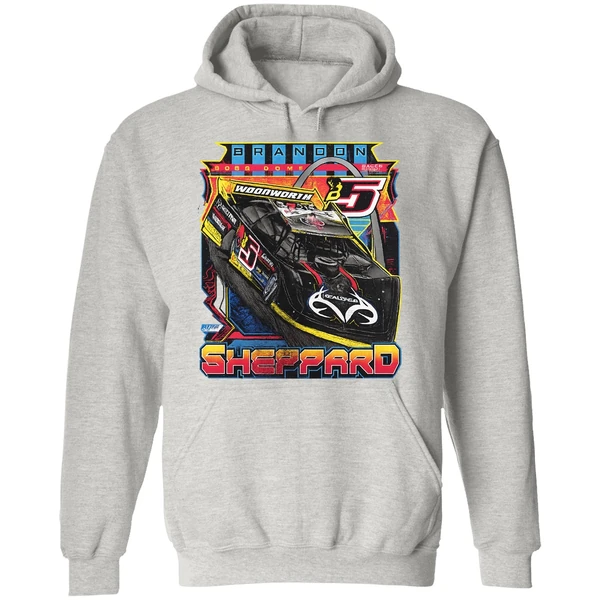 Brandon Sheppard 2025 Dome Dennis G Woodworth Car Racing Hoodie - Image 9