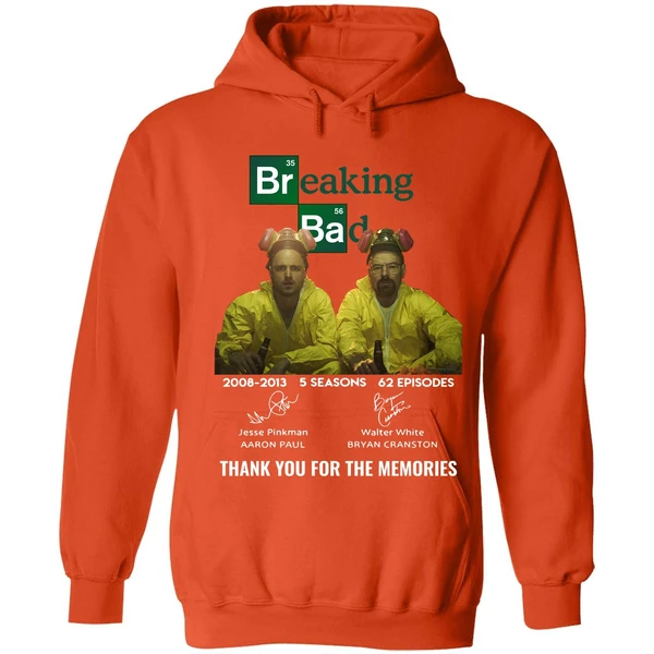 Breaking Bad 2008 2013 Thank You For The Memories Hoodie - Image 5