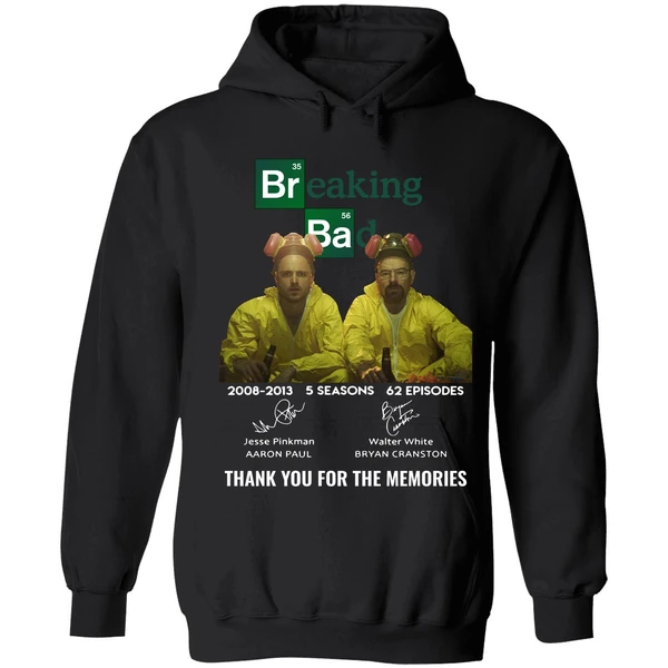Breaking Bad 2008 2013 Thank You For The Memories Hoodie - Image 8