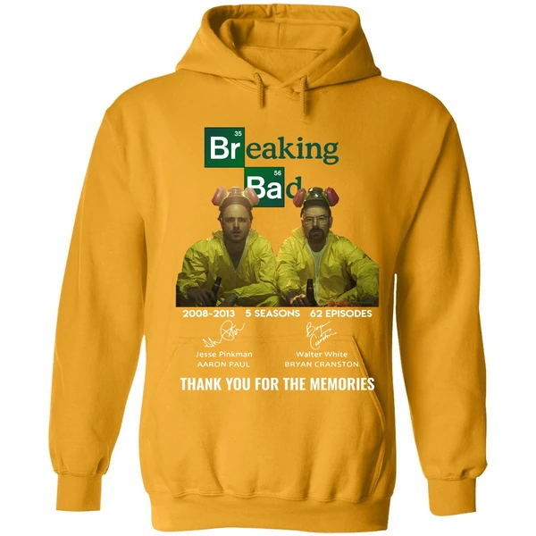 Breaking Bad 2008 2013 Thank You For The Memories Hoodie - Image 9