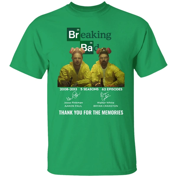 Breaking Bad 2008 2013 Thank You For The Memories Shirt