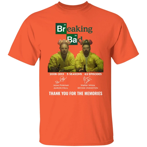 Breaking Bad 2008 2013 Thank You For The Memories Shirt - Image 5