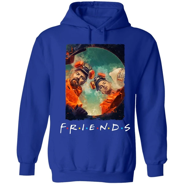 Breaking Bad Walter And Jesse Friends Hoodie