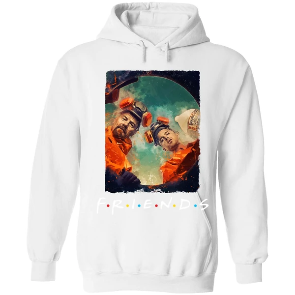 Breaking Bad Walter And Jesse Friends Hoodie - Image 6