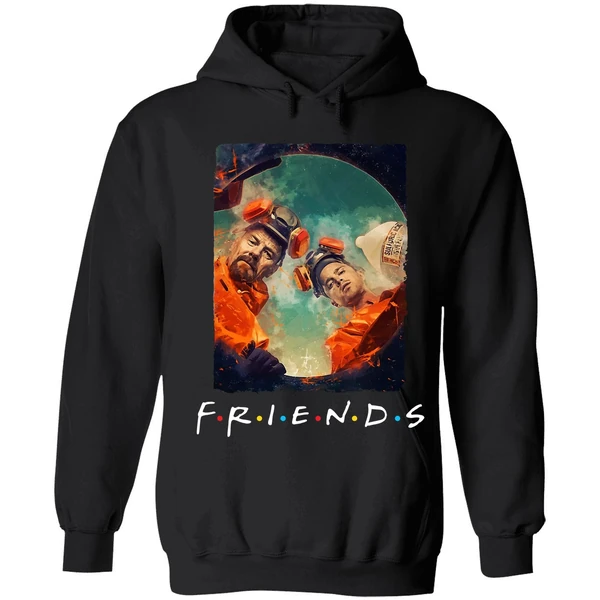 Breaking Bad Walter And Jesse Friends Hoodie - Image 8