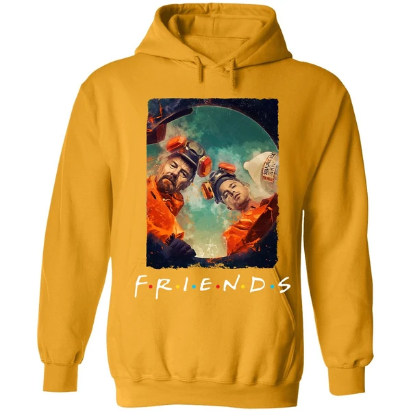 Breaking Bad Walter And Jesse Friends Hoodie - Image 9
