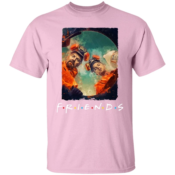 Breaking Bad Walter And Jesse Friends Shirt Breaking Bad Walter And Jesse Friends Shirt