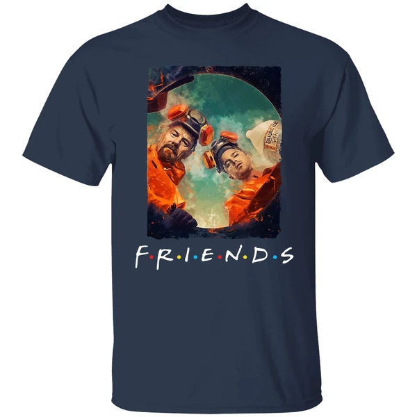 Breaking Bad Walter And Jesse Friends Shirt - Image 4