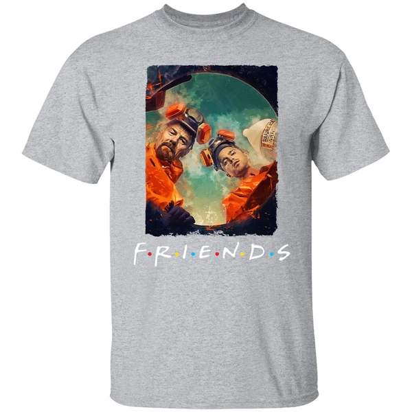 Breaking Bad Walter And Jesse Friends Shirt - Image 8