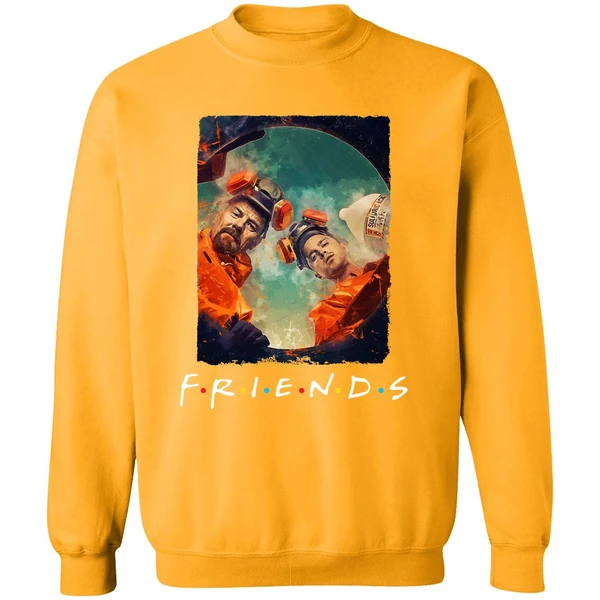 Breaking Bad Walter And Jesse Friends Sweatshirt
